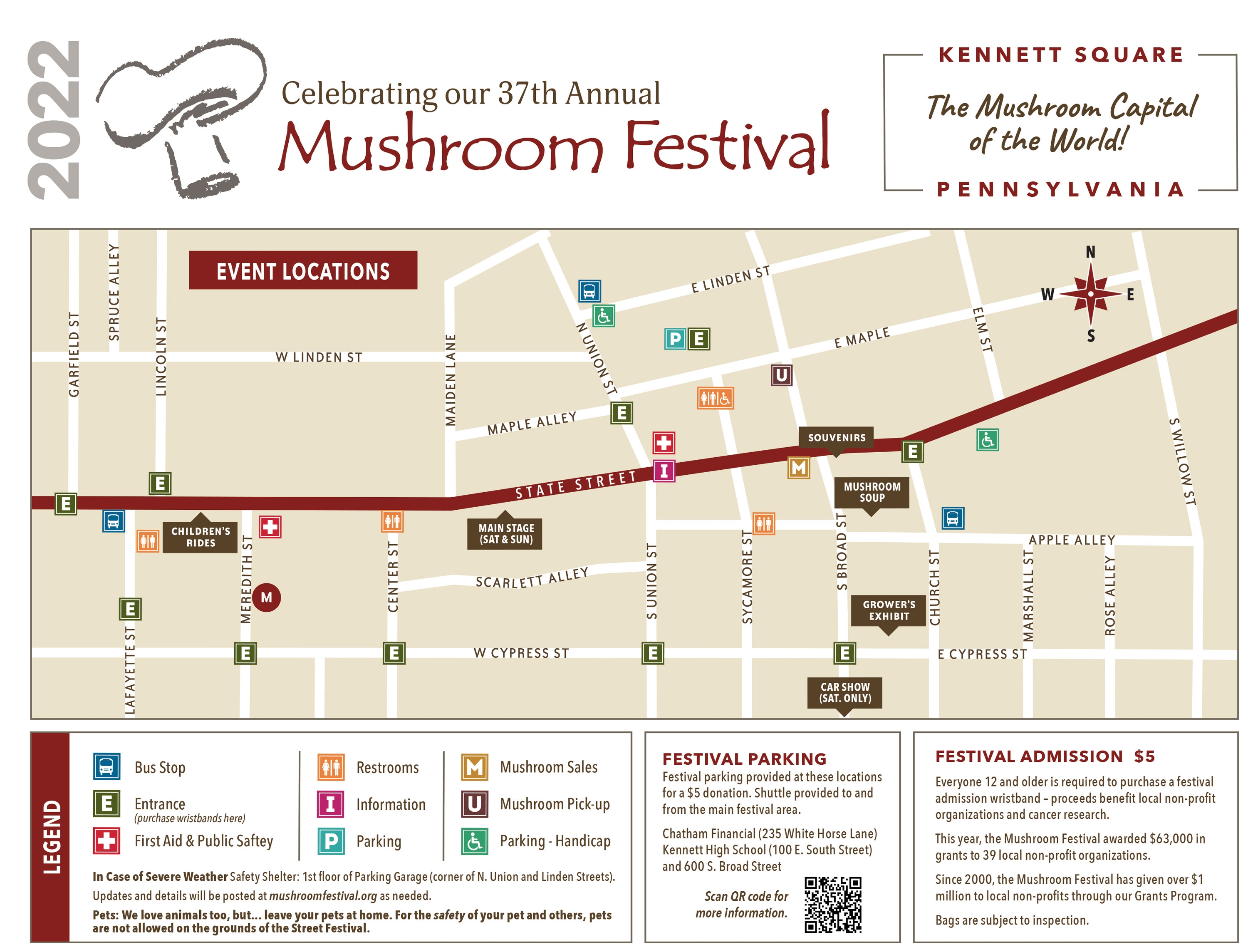 MAIN MAP Mushroom Festival